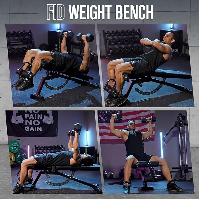 Mikolo Smith Machine, 2200lbs Squat Rack with LAT-Pull Down System & Cable Crossover Machine, Training Equipment with Leg Hold-Down Attachment-FlexoryFit