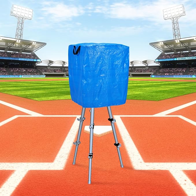 Pitching Machines Cover for Most Softball/Baseball Pitching Machine, Provide All-Weather Protection. (23.6" L X 23.6" W X 31.5" H)