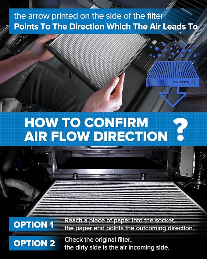 PHILTOP ACF273 (CF10074) Cabin Air Filter, Replacement for GS350 (2013-2020), GS450h (2013-2018), IS250 (2014-2015), IS350 (2014-2023), RC F, RC350, GS F, GS200t, IS200t/300