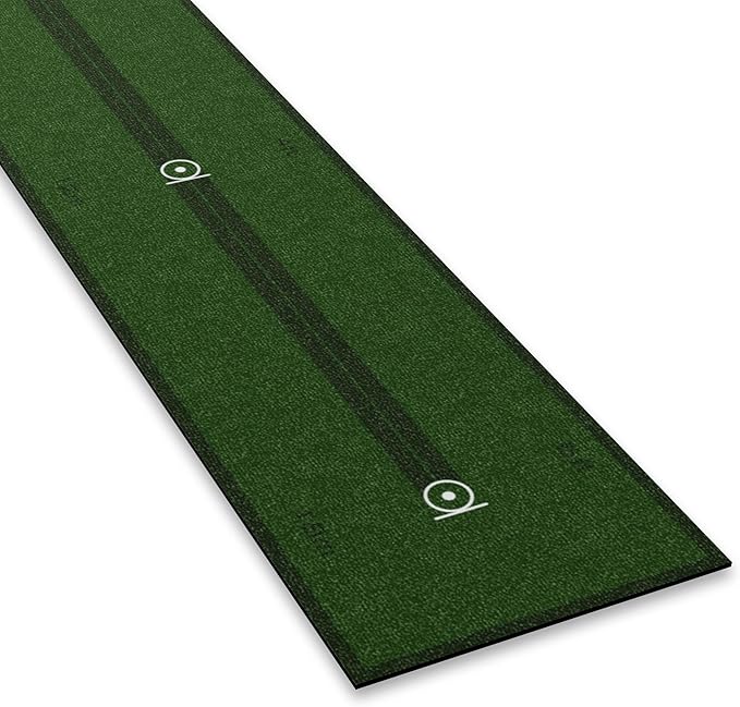 WELLPUTT - Golf Putting Training Mat - 8ft Essential