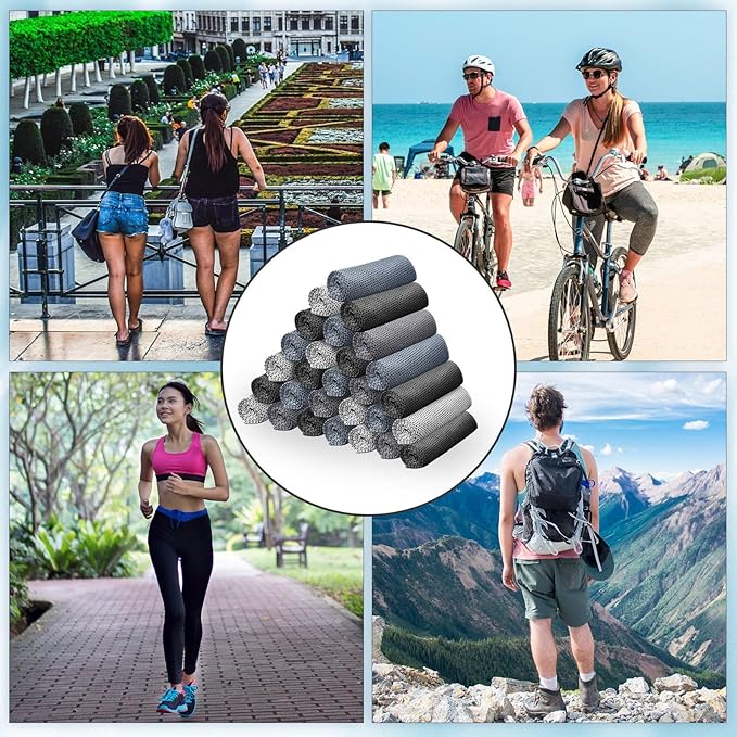 Honoson Cooling Towel Bulk - Neck & Face Cool Chilly Towels Microfiber Breathable Sport Sweat Rag for Gym, Yoga, Travel, Camping, Running, Outdoor-FlexoryFit