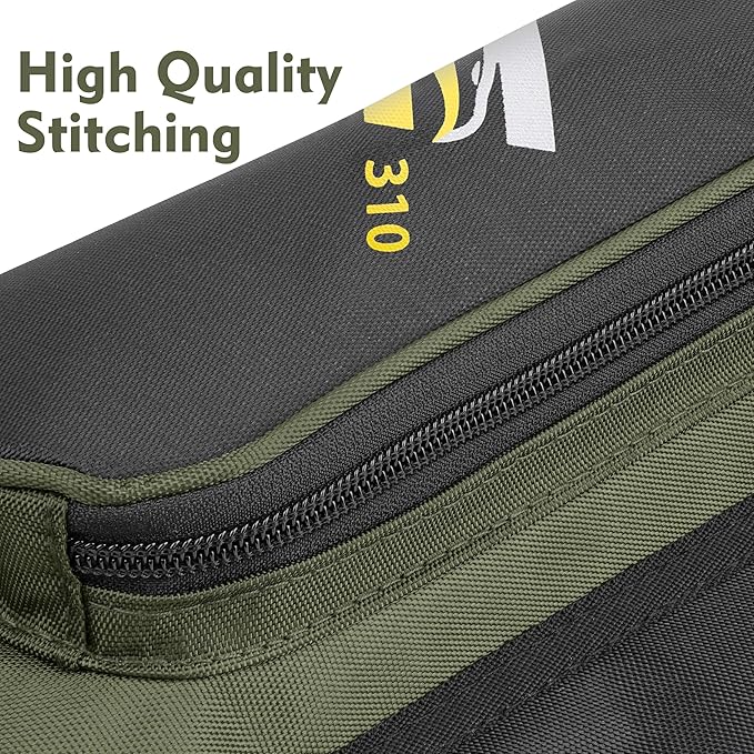 SUNYA Archery Hip Quiver for Arrows. Includes 3 Tubes Arrow Holder, Accessories Pockets and Waist Belt. Fit for Compound and Recurve Bow Practice.