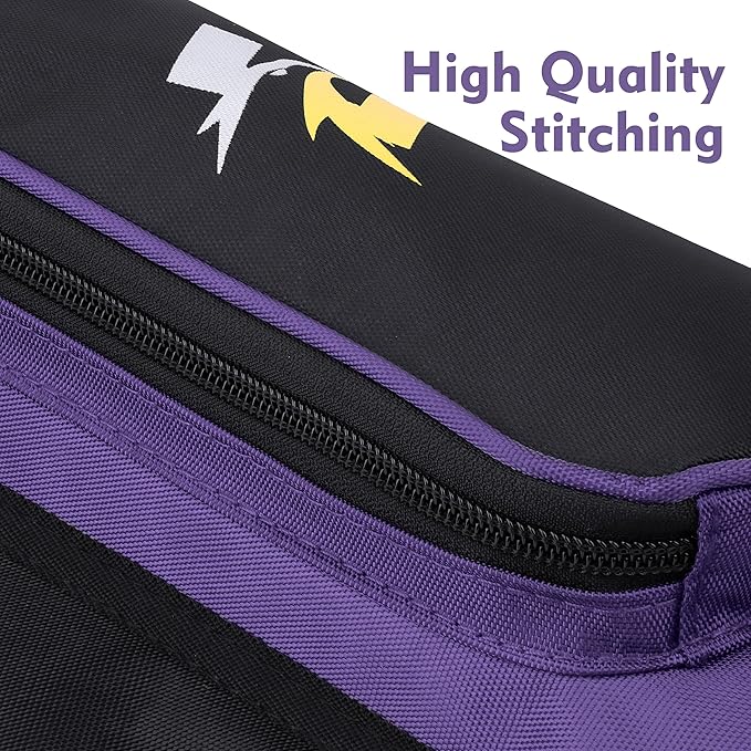 SUNYA Archery Hip Quiver for Arrows. Includes 3 Tubes Arrow Holder, Accessories Pockets and Waist Belt. Fit for Compound and Recurve Bow Practice.