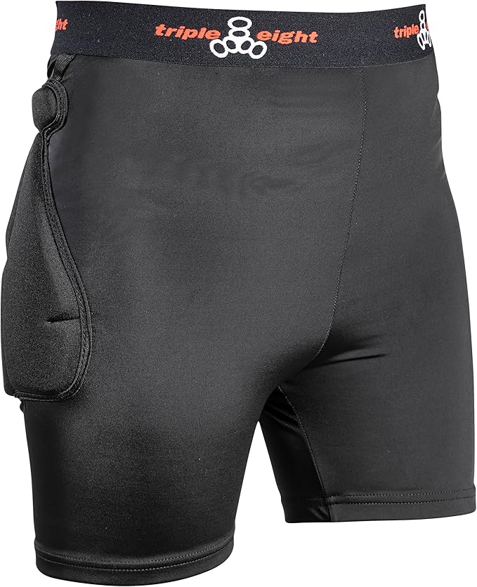 Triple Eight Bumsaver Padded Shorts for Skateboarding, Roller Skating, Roller Derby, Inline Skating, Snowboarding and Skiing-FlexoryFit