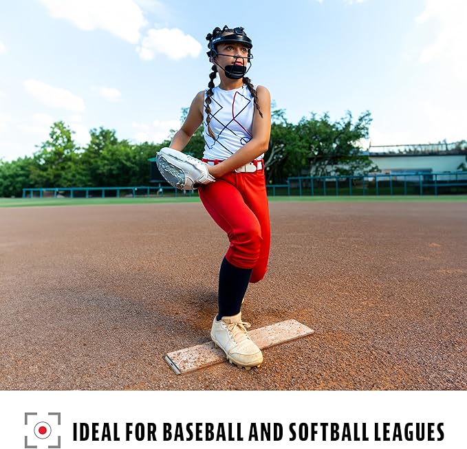 Franklin Sports Pitcher's Rubber - Softball + Baseball Pitching Rubber - Portable Mound - Indoor + Outdoor Pitchers Plate - 18" or 24"-FlexoryFit