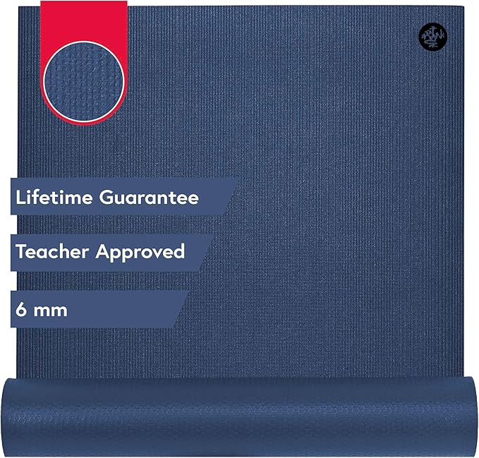 Manduka PRO Yoga Mat - 6mm | Lifetime Durability | Hygienic Construction | Premium Studio Quality | Teacher Approved-FlexoryFit