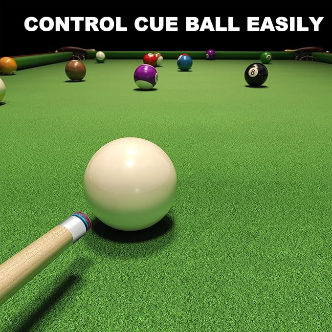 HomeSeason Pool Cue Stick 57" Billiard Cue Sticks Professional Low Deflection Pool Sticks-FlexoryFit