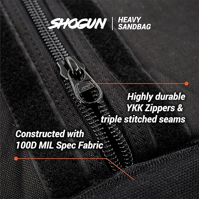 Shogun Sandbags for Working Out – Heavy Duty Workout Sandbag for Weight Training, Cross Training, Strongman, Fitness & Military Use – Adjustable Exercise Sand Bags for Full Body Training