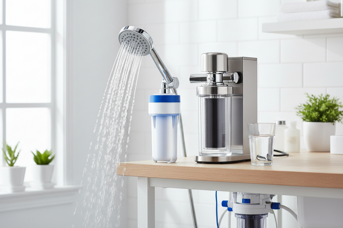 Activated Carbon Water Filters for Cleaner Showers and Better-Tasting Drinking Water