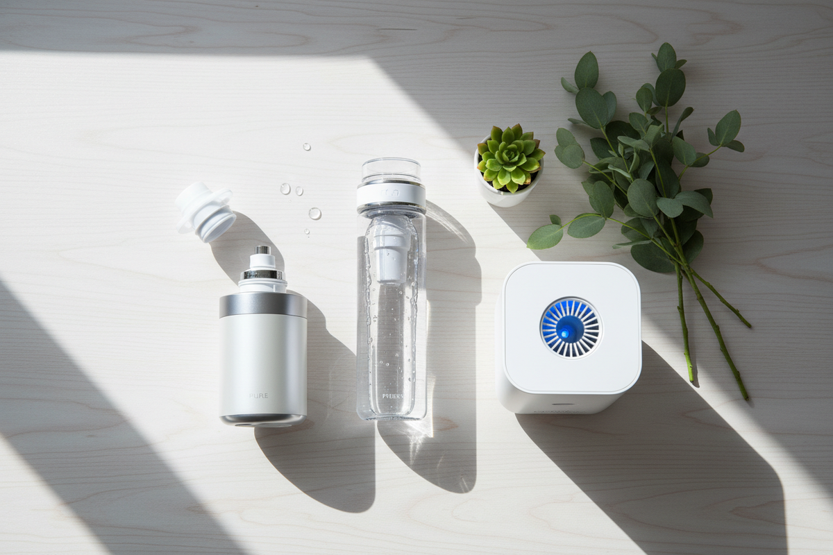Cleaner Water and Fresher Air: Why Chlorine Removal Filters, Water Filter Bottles, and Cooling & Air Quality Matter