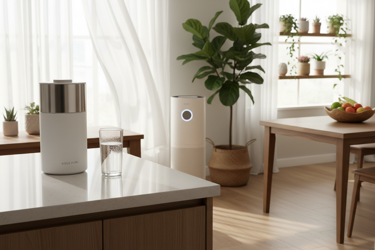Creating a Healthier Home with Cooling & Air Quality Solutions and Countertop Water Filtration