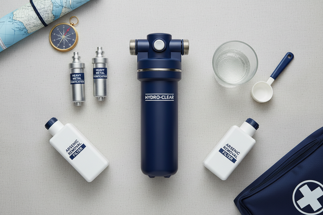 Emergency Water Filters, Heavy Metal Purifiers, and Arsenic Removal Filters for Preparedness Planning