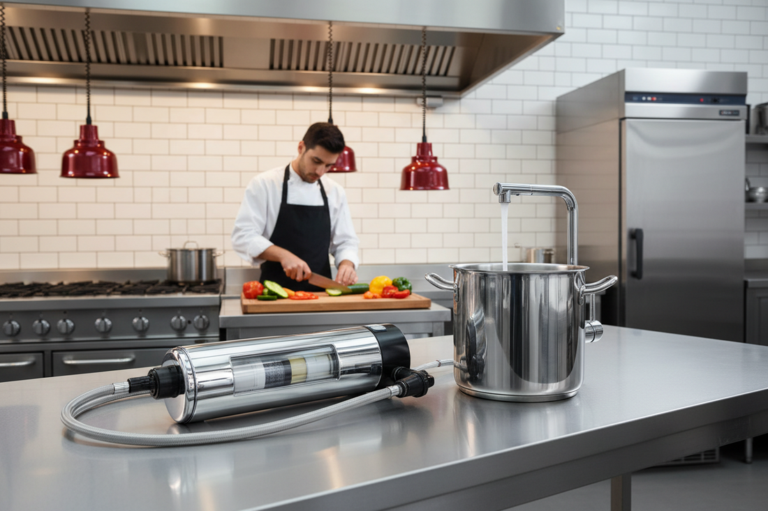 Commercial Water Quality Essentials: Choosing Food Service Water Filters with Heavy Metal Purifiers and Inline Water Filters