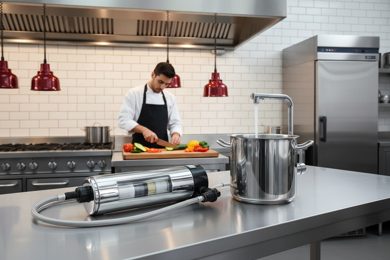 Commercial Water Quality Essentials: Choosing Food Service Water Filters with Heavy Metal Purifiers and Inline Water Filters