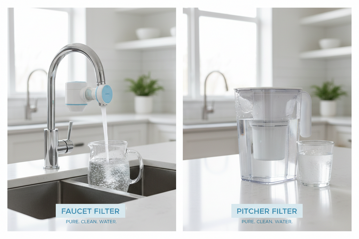 Faucet Filters vs Pitcher Filters: Which Is Better?