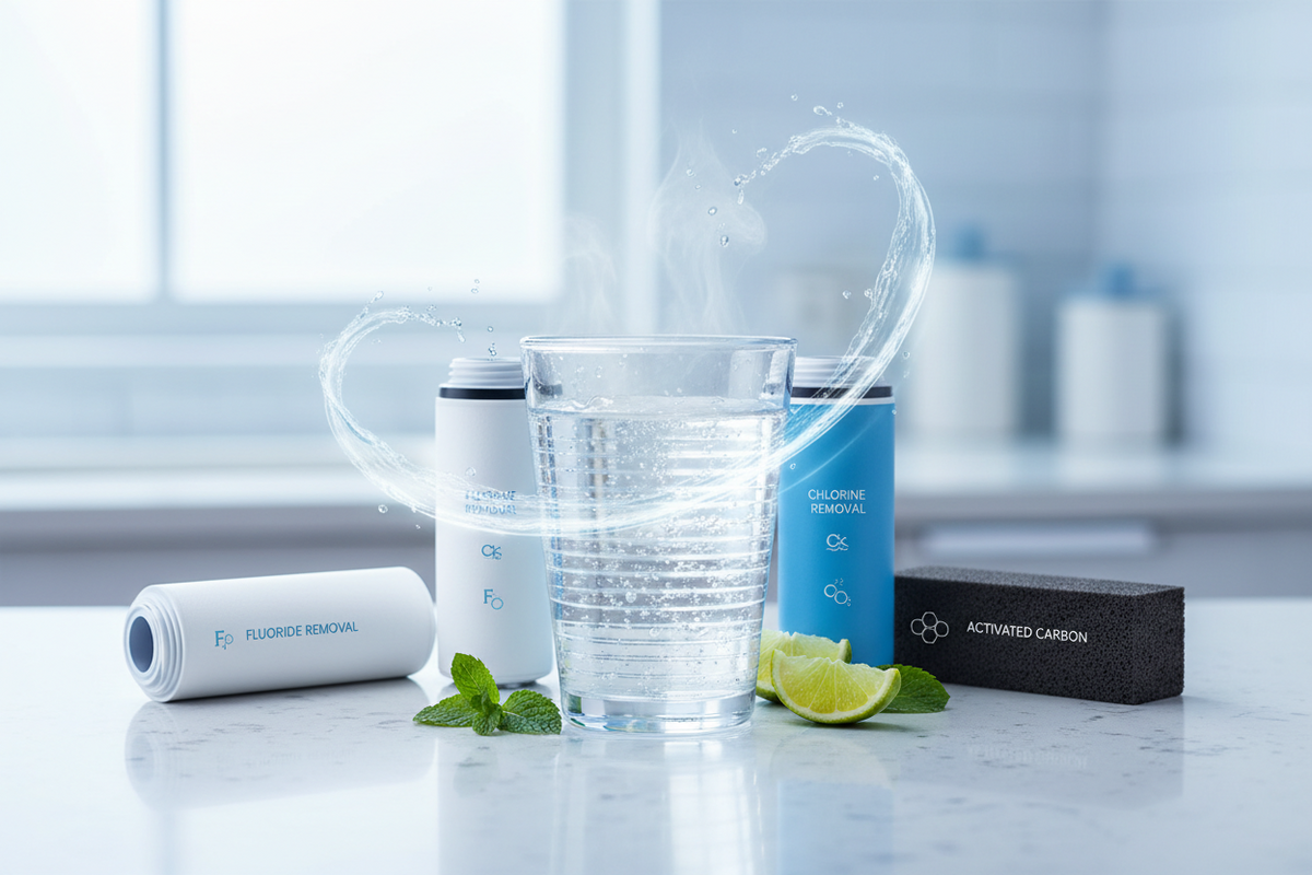 Fluoride Removal Filters, Chlorine Removal Filters, Activated Carbon Water Filters: Everyday Drinking Water Enhancement System