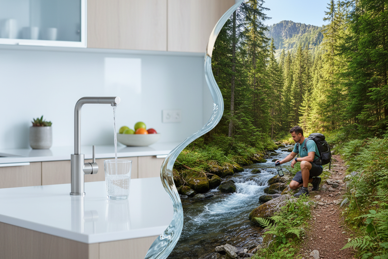 From Tap to Trail: Smart Water Filtration for Home and Outdoor Life