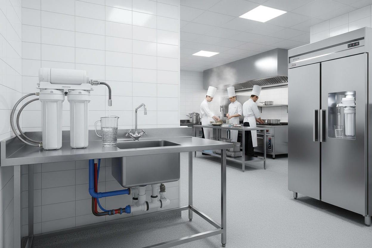 How Food Service Water Filters, Inline Water Filters, and Refrigerator Water Filters Improve Commercial Kitchens