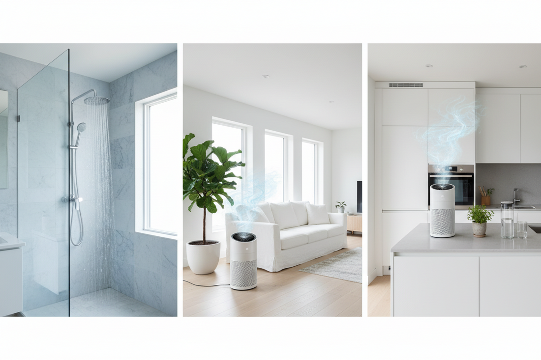 How Shower Water Filters, Cooling & Air Quality, and Water Coolers & Filters Create a Healthier Home Environment