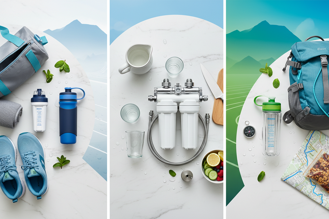 How Sports Water Filters, Food Service Water Filters, and Water Filter Bottles Support Healthy Hydration Everywhere