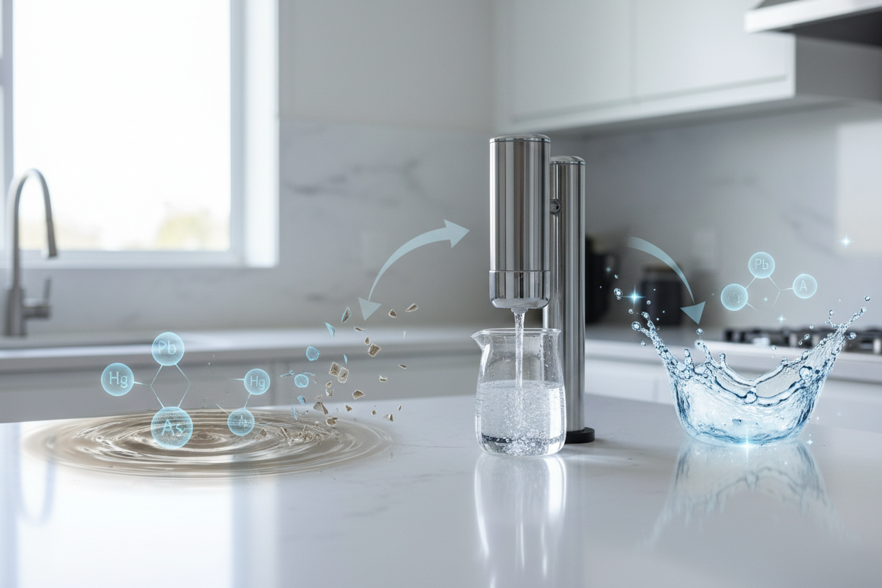 How to Remove Heavy Metals and Arsenic from Drinking Water: The Complete Home Filtration Guide