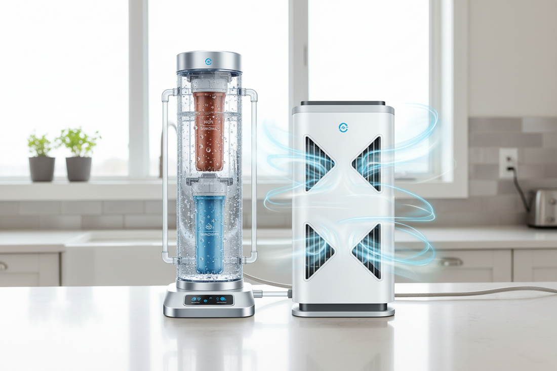 Cooling & Air Quality Solutions Combined with Iron Removal Filters and Fluoride Reduction Systems