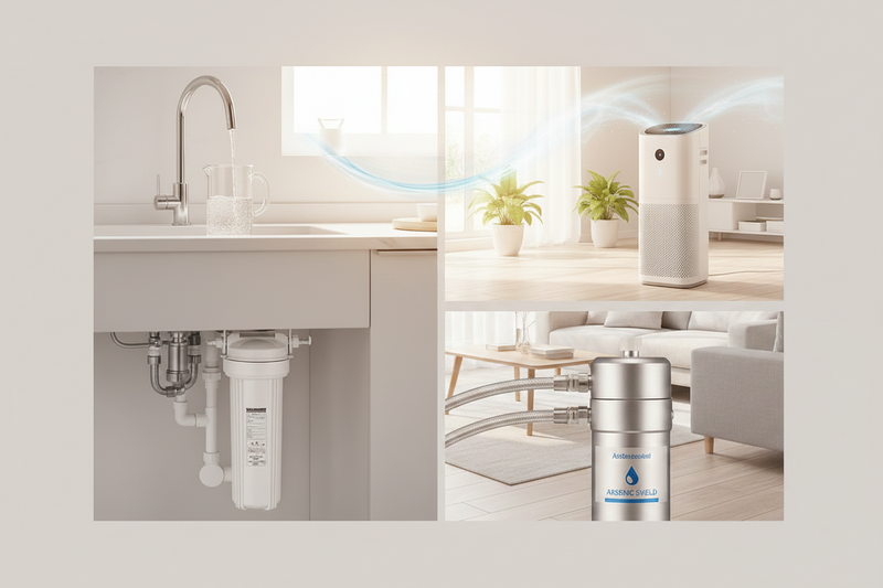 From Drinking Water to Indoor Comfort: Combining Water Filtration & Softeners, Cooling & Air Quality, and Arsenic Removal Filters for a Healthier Home