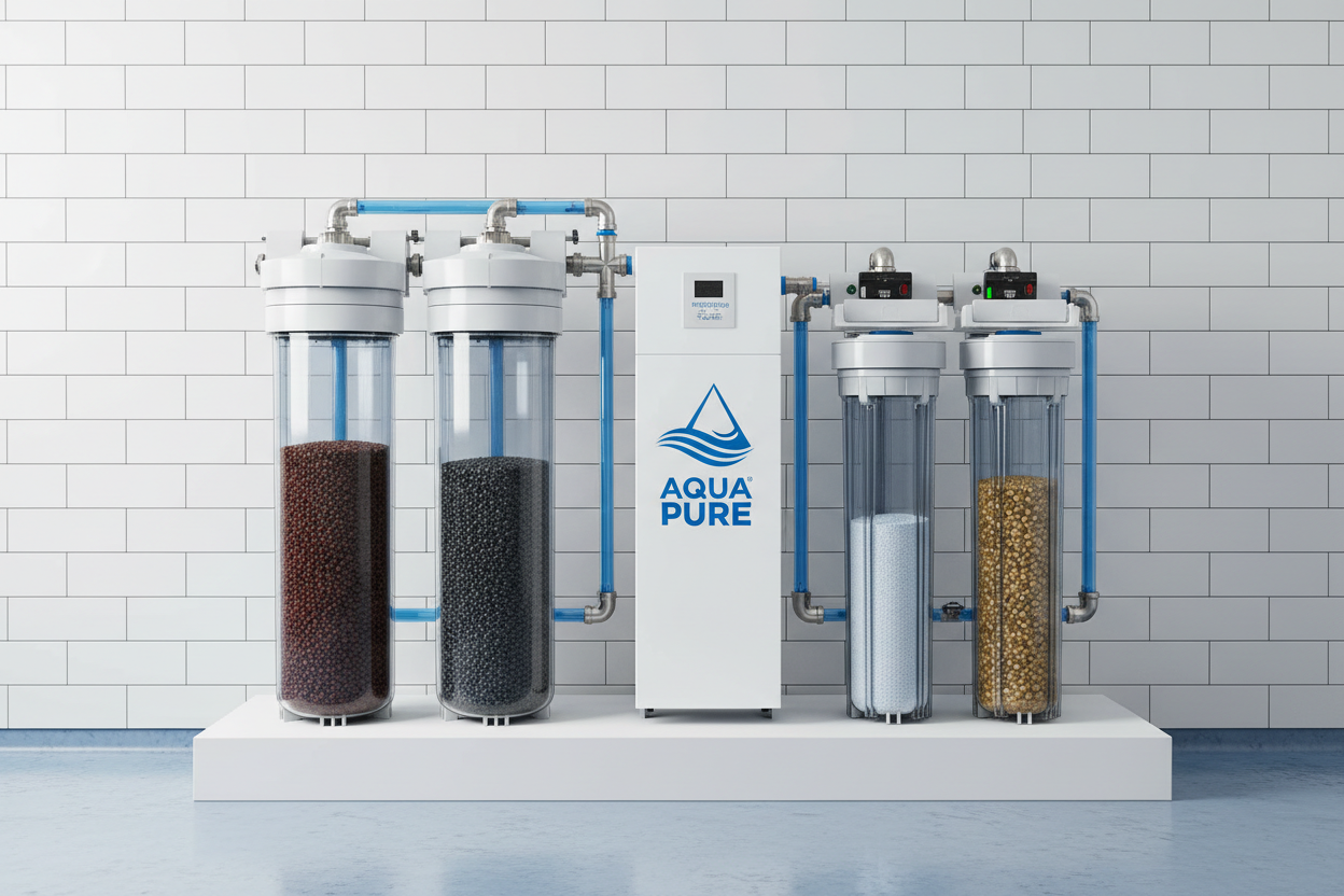 Reduce Iron Manganese Fluoride, Chlorine Removal Filters, Heavy Metal Purifiers: Complete Household Water Conditioning System