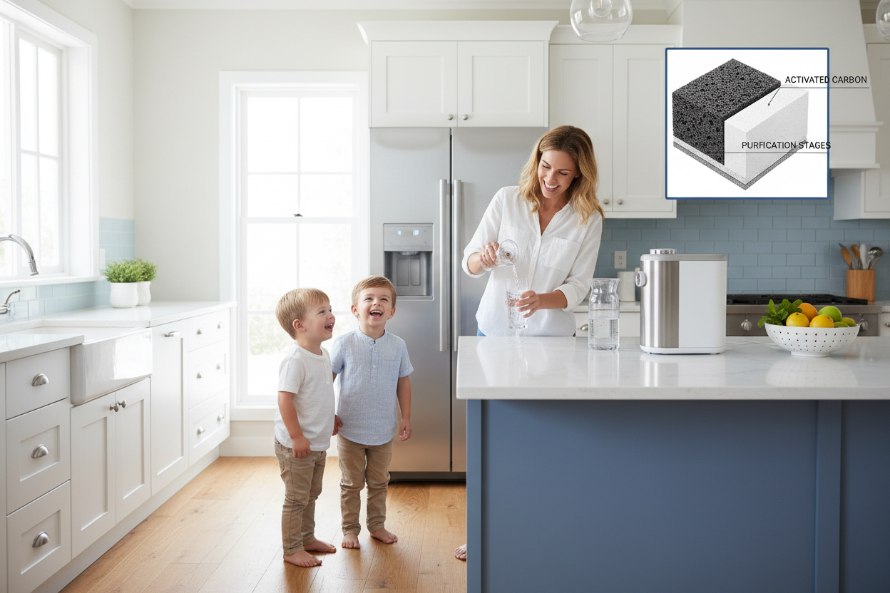 The Benefits of Arsenic Removal Filters, Activated Carbon Water Filters, and Refrigerator Water Filters for Families