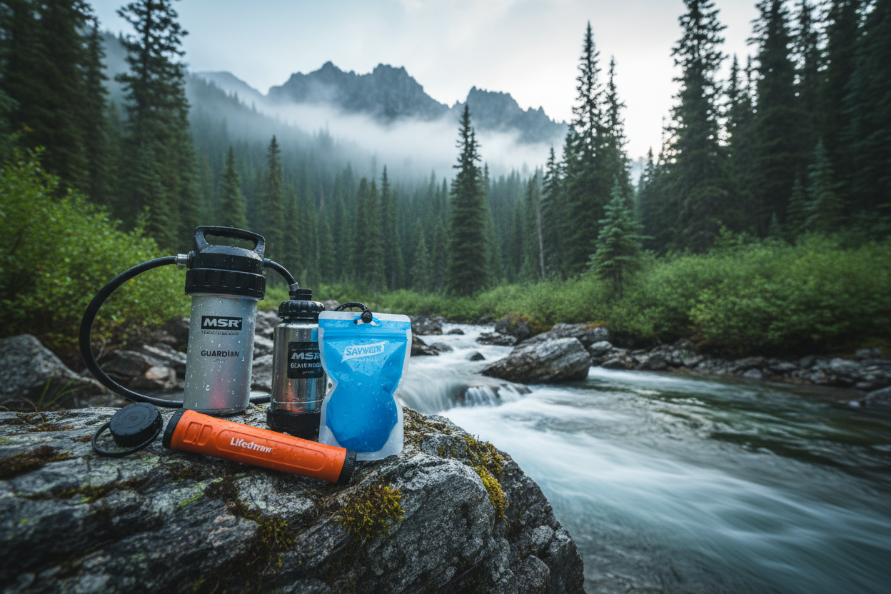 The Best Emergency Water Filters, Handheld Water Filters, and Water Filter Bottles for Outdoor Survival
