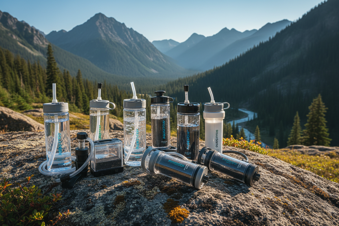 Water Filter Bottles, Camping Water Filters, and Activated Carbon Water Filters for Travel and Adventure