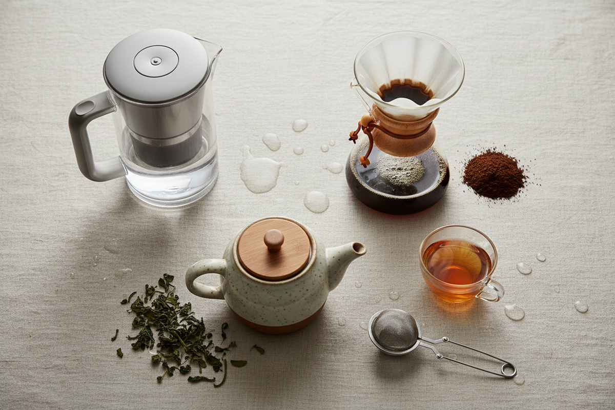 Water Filters for Coffee & Tea Lovers