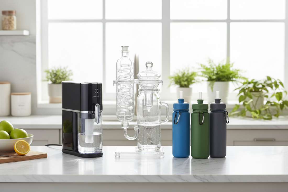 Why Countertop Water Filters, Distillation Water Filters, and Sports Water Filters Are Trending in Modern Homes