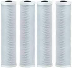 CFS – 4 Pack Carbon Block Water Filter Cartridges Compatible with WFDWC70001 Models – Remove Bad Taste & Odor – Whole House Replacement Water Filter Cartridge, White