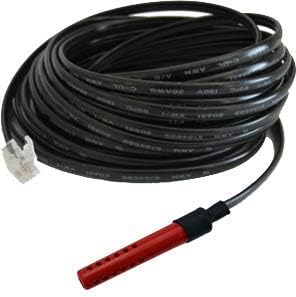 Room Alert Digital Temperature Sensor w/ 50' Cable - Monitor Ambient Temps For Immediate Notification From Your Room Alert Monitor
