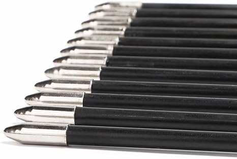 LWANO 28" Fiberglass Arrows - Archery Practice Target Arrows with Blunt Tips Durable Shaft for Youth Kids Children Beginners on Recurve&Long Bows(Pack of 12)