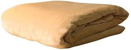 NRG Microplush Massage Table Blanket 100% Polyester Microfiber Blanket - Super Soft, Ultra Luxurious Comfort and Warmth - Professional Quality - Machine Washable - 60 x 90 Inches - Color: Natural