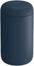 Fellow 16 oz Carter Wide Travel Mug - Wide Mouth Vacuum-Insulated Stainless Steel - Tea and Coffee Tumbler - Travel Coffee Mug with Ceramic Interior - Stone Blue