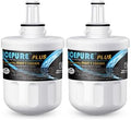 ICEPURE PLUS NSF/ANSI 53& NSF/ANSI 42 DA29-00003G Replacement for Samsung DA29-00003B DA29-00003A, Aqua-Pure Plus DA29-00003D DA29-00003F DA97-06317A, HAFCU1, WF289, WSS-1, Refrigerator Filter, 2PACK