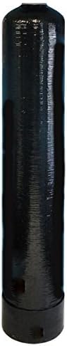 Replacement Water Softener Tank + Pre-loaded 10% Cross Linked Cation Resin and Riser Tube | 10" x 54" - 1.5 Cubic Ft | 48,000 Grain