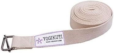 Yoga Strap - Adjustable D-Ring Buckle Yoga Belt for Pilates, Gym Workouts, and Physical Therapy | Improves Sitting Posture for Women & Men-FlexoryFit