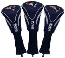 Team Golf NFL Numbered 1, 3, & X, Fits Oversized Drivers, Utility, Rescue & Fairway Clubs, Velour Lined for Extra Club Protection