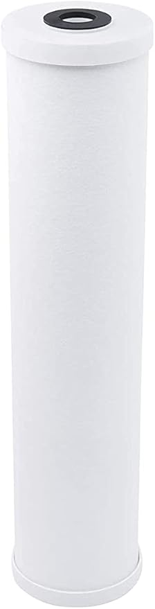 Pentair Pentek 150233 Big Blue Carbon Water Filter, 20-Inch, Whole House Heavy Duty Radial, Reduces Sediment and Chlorine Taste & Odor