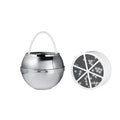 Crystal Quest Bath Ball & Replacement Filter Cartridge Bundle - Water Filter System-Reduce Contaminants for Softer &Smoother Skin-Effortless & Quick Installation| Bundle and Save (Chrome)