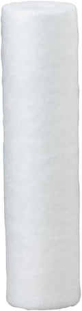 Pentair Pentek P1 Sediment Water Filter, 10-Inch, Under Sink Spun-Bonded Polypropylene Replacement Cartridge, 10" x 2.5", 1 Micron