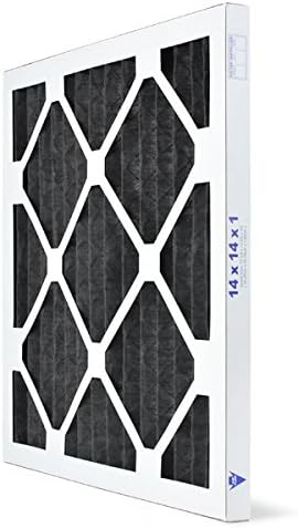 AIRx Filters Odor 14x14x1 Air Filter MERV 8 AC Furnace Pleated Air Filter Replacement Box of 6-14x14 Air Filters For Home, Made in the USA