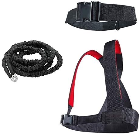 YNXing Dynamic Resistance Trainer for Resistance Training to Improve Strength, Power, and Agility 5m/2m Elastic Cord Set-FlexoryFit