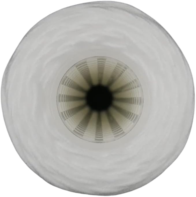 IPW Industries Inc., 30 Micron String Wound for Whole House Water Filter Replacement Cartridge, Sediment Filters for Well Water, 10" x 2.5" - 6 Pack