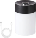 Mini Humidifier, 600ML Portable Mist Diffuser with Night Light, 2 Modes, USB Personal Humidifier for Car Office Home Bedroom