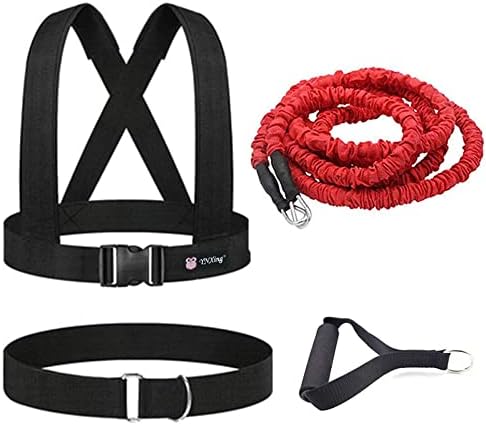 YNXing Resistance Training Rope Explosive Force Bounce Physical Training Resistance Rope Improving Speed, Stamina and Strength-FlexoryFit